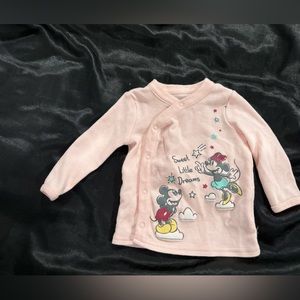 Mickey Mouse pajamas set for 3-6 month old babygirl